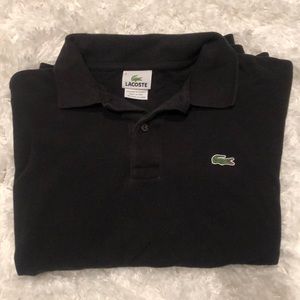 Black Lacoste Polo